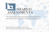 The Shared Assessments Perspective on Effective Vendor ... · The Shared Assessments Perspective on Effective Vendor Risk Assessment ... Standardized Information Gathering ... AUP