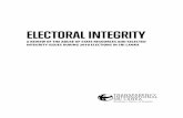 ELECTORAL INTEGRITY - Transparency International Sri Lanka · electoral integrity a review of the abuse of state resources and selected integrity issues during 2010 elections in sri