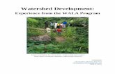 Watershed Development Development: Experience from the WALA Program Consultant Christopher Michael Reichert christopherreichert@gmail.com May 5, 2014 Land reclamation by ... Executive