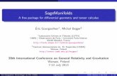 SageManifolds - A free package for differential geometry and tensor …sagemanifolds.obspm.fr/doc/sagemanifolds-GR20.pdf ·  · 2013-11-24SageManifolds A free package for di erential