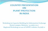 Plant Quarantine System in India - IPPC · Insecticide Lab. Locust Warning Organization 5 Regional PQ Stations 333300326 CIPMCs 30 PQSs 10 LWO Offices. Plant Quarantine Order