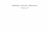 Sudoku Solver Manual - D. Adler & Associates Manual.pdf · Sudoku Solver Manual Version 1.6.7 10 June 2017 . Sudoku Solver v1.6.7 Page 2 of 125 Table of Contents ... Mark Singletons