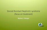 Steroid Resistant Nephrotic syndrome (focus on treatment)arabkirjmc.am/wp-content/uploads/2016/01/Kemper-SRNS.pdf · Recurrent FSGS after KTx: Effect of RTX Apeland et al, ... Summary: