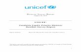 UNICEF: Zambézia Equity Priority Districts Baseline Survey ... · Zambézia Equity Priority Districts Baseline Survey Report . ... instrument was designed based on current literature