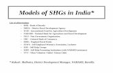 Models of SHGs in India* - GDRC€¢ OBC - Oriental Bank of Commerce • RRBs - Regional Rural Banks • SEWA - Self Employed Women's Association, Lucknow • SHG - Self Help Groups