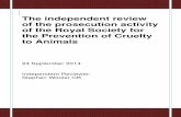 Independent Review of RSPCA prosecution activity FINAL … · Confidential The independent review of prosecution activity of the RSPCA 2 Acknowledgements I take this opportunity to