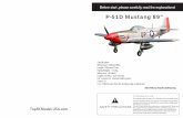 P-51D Mustang 89 - Top RC Model USA Mustang 89" TopRCModel-USA.com 35cc gas engine Engine 22″X10 Motor 24″X10 6 6 8 6 6 channel radio for aiplane is highly recommended for this