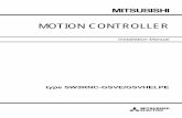 MOTION CONTROLLER - Sirius Tradingsuport.siriustrading.ro/02.DocArh/09.MS/06.MC/01.Motion A/SW3RNC... · Thank you for purchasing the Mitsubishi Motion Controller/Personal Machine