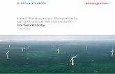 Cost Reduction Potentials of Offshore Wind Power. Heinz Klinger Company registration number Stuttgart HRA 9277 ... (WACC) in both scenarios 33 Table 4: Site configuration wind farm