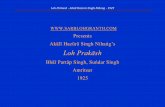 Loh Prakash - Akali Hazura Singh Nihang - 1925 Prakash - Akali Hazura Singh Nihang - 1925 ... Singh Bahadur and were written from Sanskrit ... Loh Prakāsh, (Amritsar: Bhai Partap