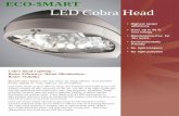 ECO-$MART LED Cobra Head · T he LED Cobra Head is your best choice for energy-efﬁcient, ... LED Driver: The LED driver is a ... a buck-boost circuit to ensure that power is transferred