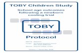 Protocol - NPEU · Protocol TOBY Children Study ... Neurological examination ... near full term newborn infants per 1000 births in the UK and is associated