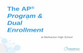 The AP - Methacton School District / Overvie AP... · The Advanced Placement Program is a ... •Student must pass AP Calculus AB with an ... Americans & European Exploration through