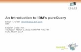 An Introduction to IBM’s pureQuery - SHARE · •Dynamic SQL •Capturing SQL for ... Visualize Application and SQL Metadata ... An Introduction to IBM’s pureQuery ...