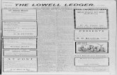 B| 1|/a THE LOWELL LEDGER.lowellledger.kdl.org/The Lowell Ledger/1907/11_November/11-07-1907.pdfor a loaf of our Potato Bread Both prepared in our sanitary modernly equipped bakery,