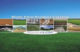 Multi-Flow Product Catalog · End Outlet #06004 Terminates a line of 6” Multi-Flow, outletting it into a 3” pipe #12004 Terminates a line of 12” Multi-Flow, outletting it into