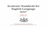 Academic Standards for English Language Arts* - …static.pdesas.org/content/documents/6-12_ELA_Standards_8-2-12... · Academic Standards for English Language Arts ... Standard 3: