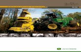 WHEELED FELLER BUNCHERS 643J 843J - John Deere Tree System—No one offers the extensive product line, dealer network and tough, purpose-built machines of John Deere. The sloped rear