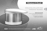 InstallatIon, Use & Care GUIde Countertop - Air & Watercache.air-n-water.com/manuals/waterchef-c7000-w.pdf · 1 1215-55-05 Lid Assembly (White) ... certain all items were included