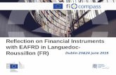 Reflection on Financial Instruments with EAFRD in ... on Financial Instruments with EAFRD in Languedoc-Roussillon (FR) Dublin 23&24 june 2015