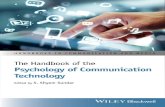 The Handbook of the Psychology of Communication … Handbook of Communication and Corporate Social Responsibility, ... Azucena García-Palacios, ... trust, privacy, and security and