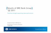 Results of BRE Bank Group Q22011 · Results of BRE Bank Group Q22011 ... 30,000 Prepaid Cards for KoronaKielce football club ... mBank’smobile transactional system