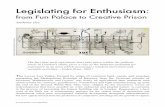 Legislating for Enthusiasm - Arcade Project for Enthusiasm.pdf · arcade-project.com/sacrifice 1 ... value not computable according to the accountancy ... Legislating for Enthusiasm: