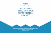 2014-2015 TRIG STAR COMPETITION PACKET - … TRIG STAR COMPETITION ... and high school math teachers. ... One letter of recommendation from a high school teacher or a past employer.