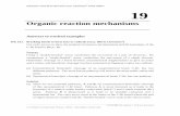 Organic reaction mechanisms - arc2.oup-arc.com · Organic reaction mechanisms ... If you are unsure how to assign oxidation levels of organic compounds; see Table 19.2 on page 893