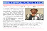 The Lamplighter - SharpSchoolvcs.sharpschool.net/UserFiles/Servers/Server_6469102/File... · The Lamplighter Vance County Schools/Employee Newsletter/September 2014 Ethel Hunter is