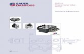 PVG 16 Proportional Valve Group Technical Information · PVG 16 Proportional Valve Group Technical Information Revisions, ... Danfoss S-icon, ... With PVSI end plate. Using PVS end