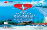 TURKISH CARDIOLOGY CONGRESS - … · 22-25 OCTOBER 2015 MAXX ROYAL - ANTALYA PROGRAM 31st ... 15.15 SYMPOSIUM ... SB-3 Residual electrical dyssynchrony predicts ventricular arrhythmias