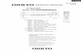 AV RECEIVER MODEL TX-SR308(B)(S)(G) - ESpecmonitor.espec.ws/files/onkyo_tx-sr308_986.pdf · tx-sr308 service manual av receiver model tx-sr308(b)(s)(g) ref. no. 4186 032010 safety-related