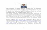 Brief Bio-data of Prof. T. Kumar - National Institute of ... of Director, Prof T Kumar...1 Brief Bio-data of Prof. T. Kumar After completing the Higher Secondary education from the