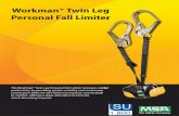 Workman® Twin Leg Personal Fall Limiter TwinLegPFL.pdfToll Free: 1-800-672-7777 FAX 724-741-1559 msanet.com/TwinLegPFL Workman Twin Leg PFL Part No. Description Lifeline Connection