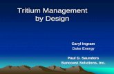Tritium Management by Design - University Of Illinoishps.ne.uiuc.edu/rets-remp/PastWorkshops/2005/W99.1.P.Ingram.pdfTritium Management by Design Caryl Ingram ... –INPO – Possible
