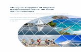 Study in support of Impact Assessment work for ocean … · Study in support of Impact Assessment work on Blue Biotechnology About Ecorys and Consortium Partners Consortium Lead Partner