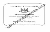 Bachelor of Engineering - CampusKeeda · Under UNIVERSITY OF MUMBAI Bachelor of Engineering Information Technology (Second Year – Sem. III & IV) Revised course (REV- 2012) From