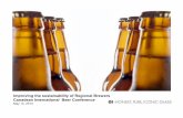 Improving the sustainability of Regional Brewers ... Who we are ? • O-I and Sustainability Partnership Case Study • Marks & Spencer’s Plan A & Somerset Waste Partnership Right-weighting