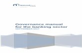 Governance manual for the banking sector - nbb.be · Governance manual –September 2017 3 1. INTRODUCTION Regulatory framework: 1. Banking Law 2. EBA guidelines of 27 September 2011