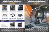 CONSTRUCTION MACHINERY Guarding Products - … · construction machinery guarding ... access available for larger models. track (rock) guards ... catwalk kits prefabricated ...