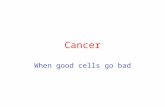 [PPT]Lecture #10. The biology of Cancer, p53 - Columbia … · Web viewCancer When good cells go bad What is cancer? Caner is defined as the continuous uncontrolled growth of cells.