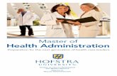 Master of Health Administration - Hofstra University | … critical thinking, problem-solving, and analytical skills needed to contribute to health and health care organizations from