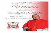His Eminence, Timothy Cardinal Dolan - Mahopac, NY · His Eminence, Timothy Cardinal Dolan ... Forgive us for not receiving your gift of life and heal us from the effects of the culture