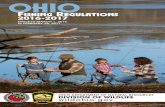 Ohio 2016-2017 Fishing Regulations - Booklet (PDF) · OHIO Fishing Regulations 2016-2017 Effective MARCH 1, 2016 to FEBRUARY 28, 2017 OHIO DEPARTMENT OF NATURAL RESOURCES DIVISION