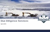 Due Diligence Services - JDS Energy & Mining · Kaminak Gold Corp. Coffee YT, Canada Feasibility Study ... Effective Due Diligence is critical to making sound ... Do not have expertise