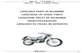 CATALOGO PARTI DI RICAMBIO CATALOGUE OF …€¦ · pag.1 alp-4t - 125-200 cc alp-4t - 200 cc 2003/2005 catalogo parti di ricambio catalogue of spare parts catalogue pieces de rechange