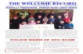 The Dunolly and District Community News 30 Issue 17 Wednesday 13 May 2015 Donation: 50c The Dunolly and District Community News VOLUNTEERS NEEDED FOR MEALS ON WHEELS UPPA FOR AN ER