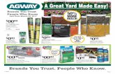 A Great Yard Made Easy! - circulars.com · Landscape Fabric Great for use around vegetables, ... scorch or stripe your lawn. ... Squirrel-Proof Bird Feeder Holds 4.2 lbs. of seed.