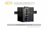 Unmanaged 10/100/1000 PoE/PoE+ Ethernet Switches 10/100/1000 PoE/PoE+ Ethernet Switches P/N 5500342-10 (Rev G) Installation Guide . ... unless power has been removed or the area is